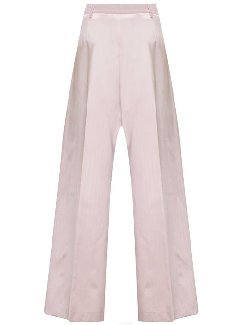 high-waisted trousers in chic herringbone Forte forte | 120212516